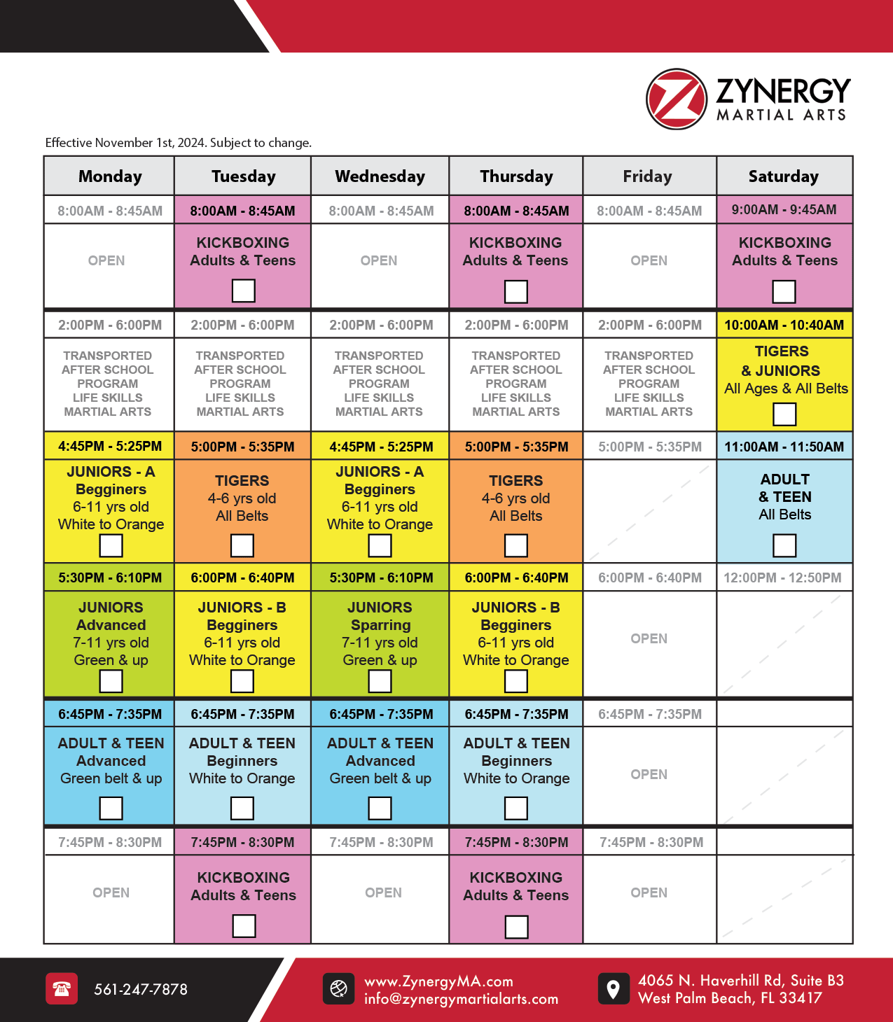 Zynergy-Class-Schedule-west-palm-beach